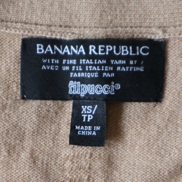 Light Brown Banana Republic Cardigan - Picture 2 of 7